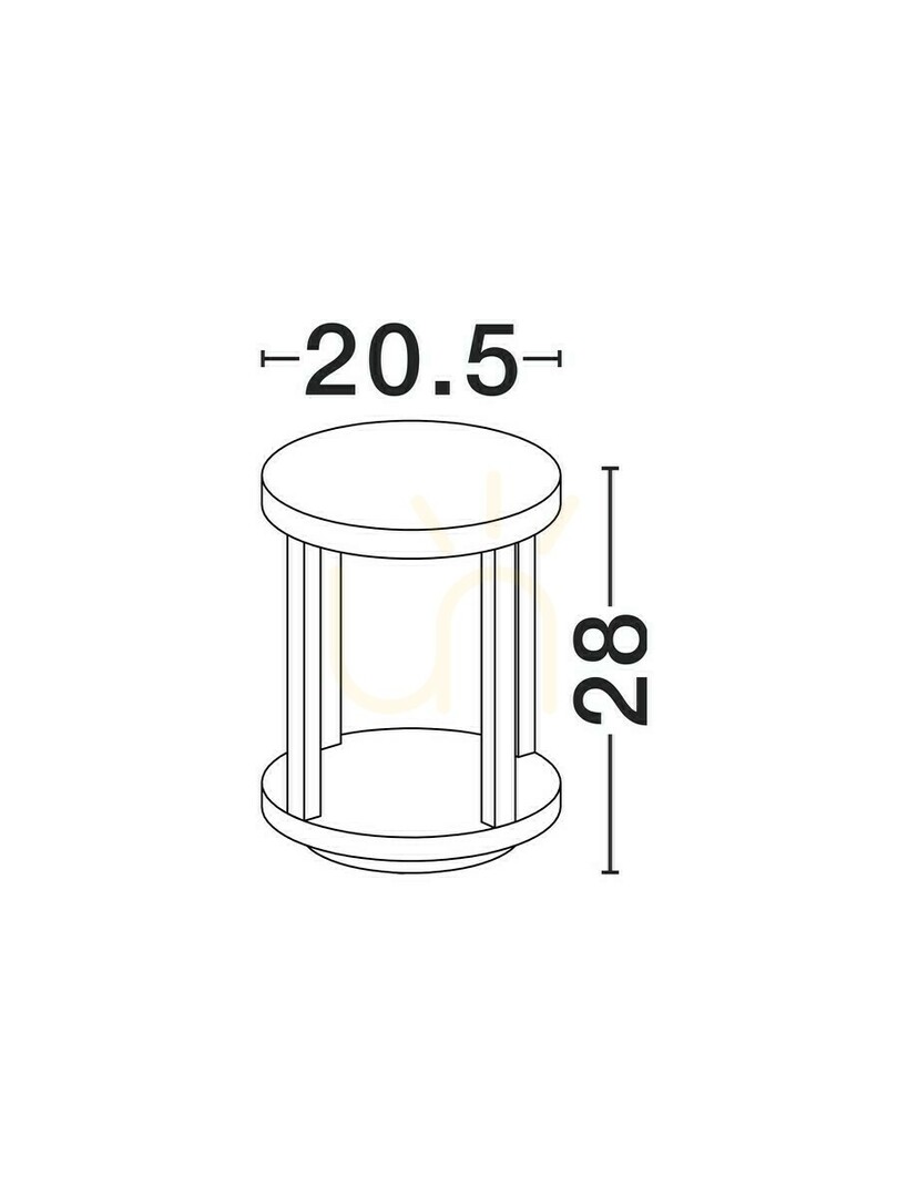 Afişa TAZORIA Stâlp de iluminat de Luces Exclusivas LE75170 TAZORIA Stâlp de iluminat de Luces Exclusivas LE75170