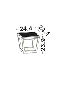 CANDELA Luces Exclusivas Lampă solară LE75178 small 4