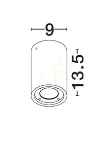 MIRENZO Luces Exclusivas Outdoor Plafonds LE75181 small 3