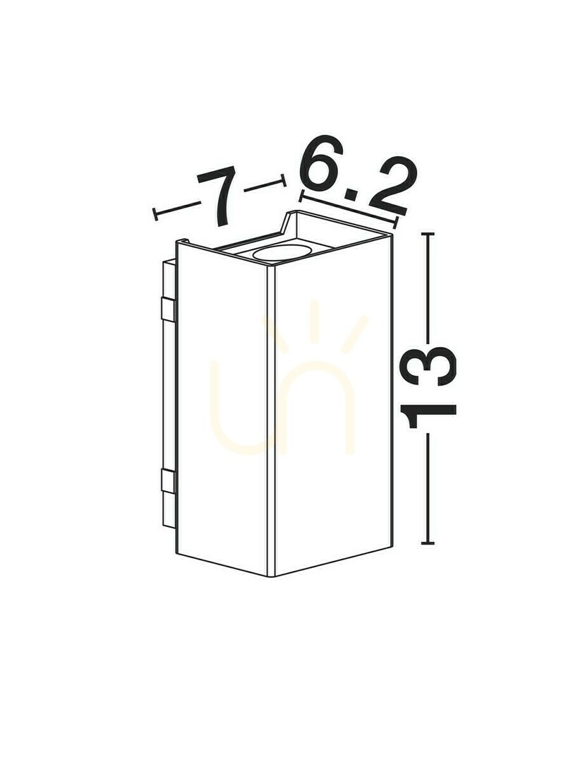 Vedere Lampă de perete pentru exterior TORENZA de Luces Exclusivas LE75213 Lampă de perete pentru exterior TORENZA de Luces Exclusivas LE75213