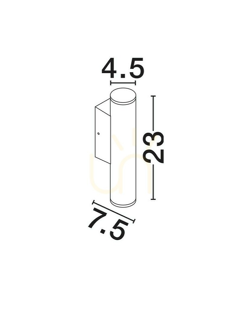 Afişa Lampă de perete pentru exterior TERVONA de Luces Exclusivas LE75235 Lampă de perete pentru exterior TERVONA de Luces Exclusivas LE75235