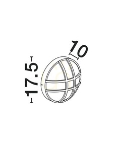 CASVELO Luces Exclusivas lampă de perete pentru exterior LE75256 small 2