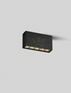 Plafonieră LED de exterior JUNERIO Luces Exclusivas LE75261, antracit small 1