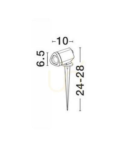 Verifica AVERALDO Luces Exclusivas Spotlight pentru exterior LE75347