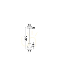 RORIZNO Luces Exclusivas Lampă suspendată LE45112 small 3
