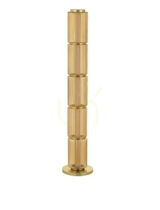 Lampă de podea LED TABRUNO Luces Exclusivas LE45172, aurie, sticlă chihlimbar, 148,5 cm small 0