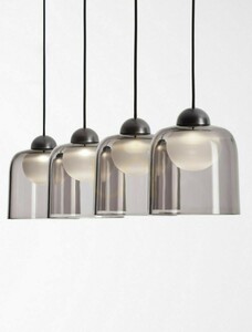 Pendul LED Luces Exclusivas TAVENCO LE45212, roz și negru, 100 cm, 3000 K small 2