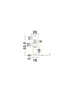 Lampa de masă CASURNO de Luces Exclusivas LE45224 small 2
