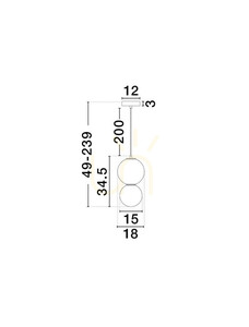 JORELIA Luces Exclusivas Lampă suspendată LE45253 3 JORELIA Luces Exclusivas Lampă suspendată LE45253 small 3