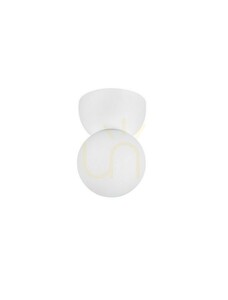 Plafonieră TROSILA G9 5W albă ipsos glob din sticlă opalină 8 cm LE45293 Luces Exclusivas small 0