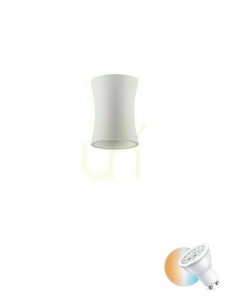 Spot de tavan din gips alb Luces Exclusivas BELVIRO LE45296 1×GU10 small 0
