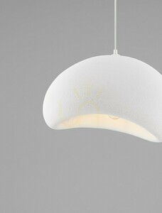 Lampă suspendată PALINZA, alb, 50 cm, E27, Luces Exclusivas LE45317 small 2