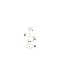 Lampa suspendată PALINZA de Luces Exclusivas LE45324 small 3