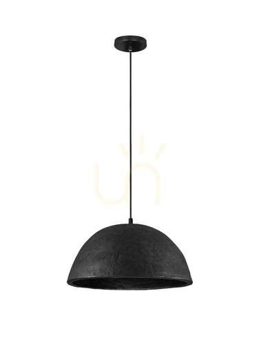 Verifica Lampă suspendată Luces Exclusivas PLONARO LE45346 neagră 42 cm E27