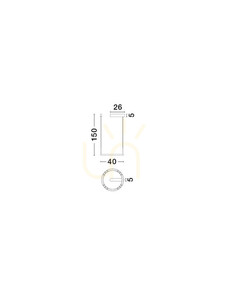 Lampa suspendată CARENSO de Luces Exclusivas LE45405 small 1