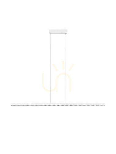 Verifica Lampă suspendată Luces Exclusivas TARVANA LE45411 albă LED 25W 159 cm