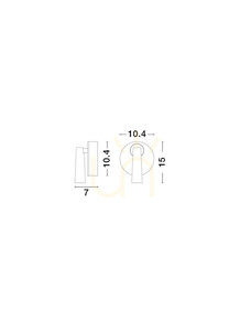 Lampa de perete LAVONTO de Luces Exclusivas LE45528 small 4