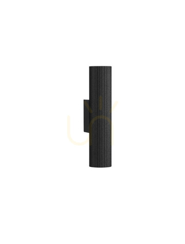Verifica Aplică SELMORA Luces Exclusivas LE45640, sus-jos, 2 × GU10, neagră, 18 cm
