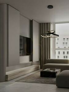 Lampă suspendată LED Luces Exclusivas ALAGON LE45715, neagră, 47 W, 60 cm small 5