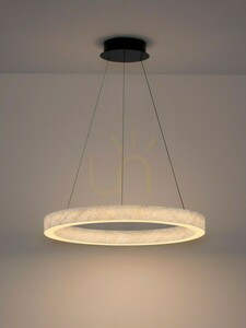 Pendul LED ALHENDI Luces Exclusivas LE45795, marmură bej small 2