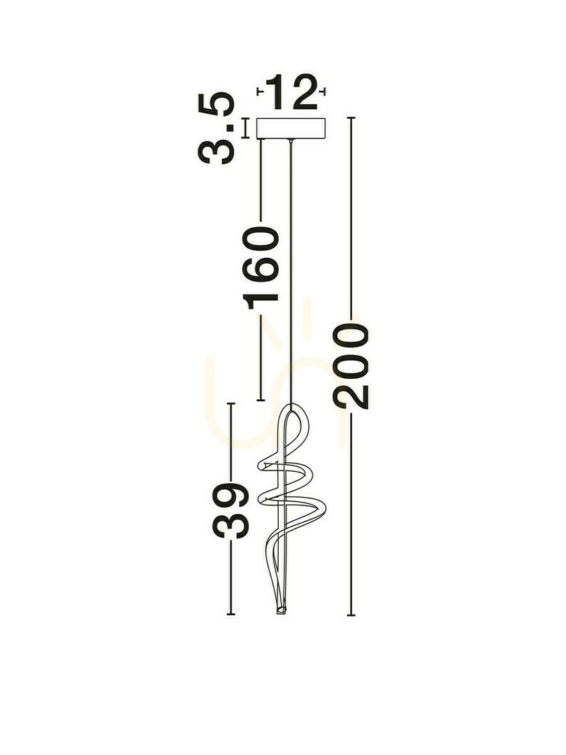 Verifica ALMAZAN Luces Exclusivas Lampă suspendată LE45799 ALMAZAN Luces Exclusivas Lampă suspendată LE45799