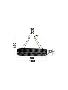 Lampa suspendată ARONA de Luces Exclusivas LE45866 4 Lampa suspendată ARONA de Luces Exclusivas LE45866 small 4