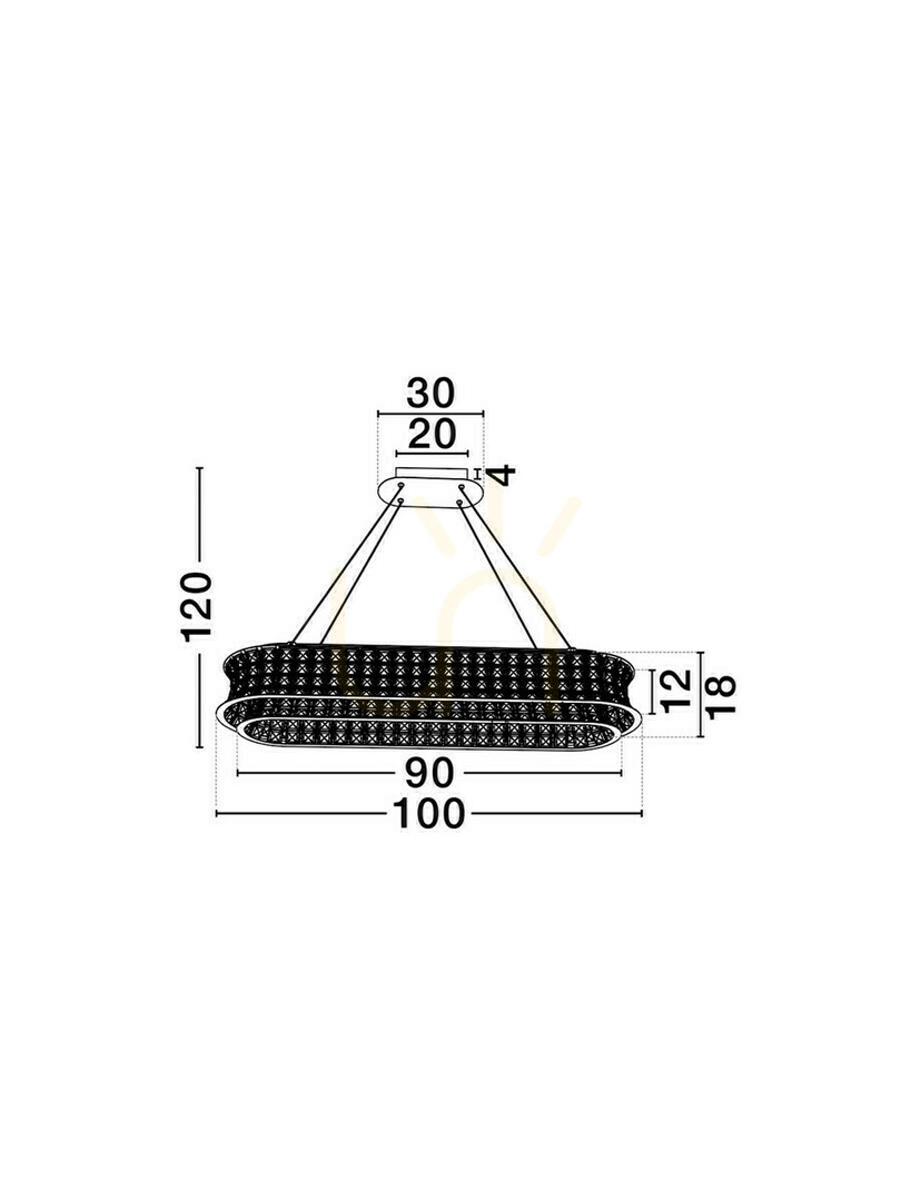 Spectacol Lampa suspendată ARONA de Luces Exclusivas LE45866 Lampa suspendată ARONA de Luces Exclusivas LE45866