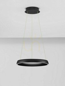 Lustră suspendată LED Luces Exclusivas AYLLON LE45897 neagră 45 cm small 1