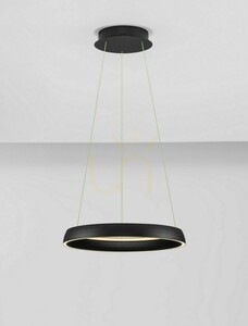 Lustră suspendată LED Luces Exclusivas AYLLON LE45897 neagră 45 cm small 2
