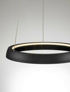 Lustră suspendată LED Luces Exclusivas AYLLON LE45897 neagră 45 cm small 4