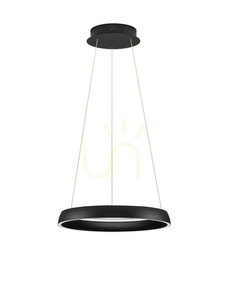 Lustră suspendată LED Luces Exclusivas AYLLON LE45897 neagră 45 cm small 0