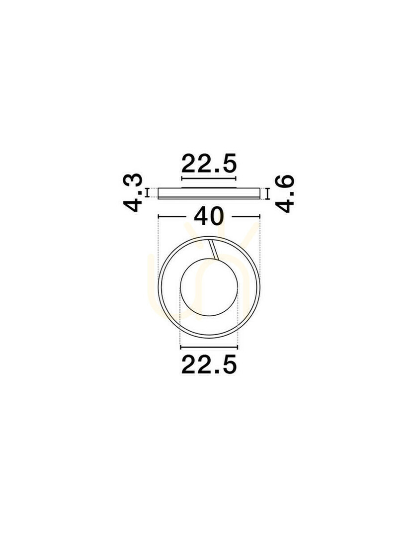 Verifica Plafond AZKOIT Luces Exclusivas LE45904 Plafond AZKOIT Luces Exclusivas LE45904