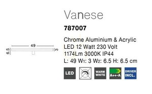 BIESCA Luces Exclusivas lampă de perete LE45950 small 1
