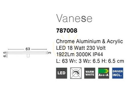Verifica BIESCA Luces Exclusivas lampă de perete LE45951