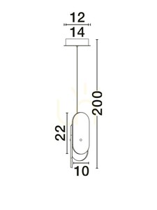 BOSSOST Luces Exclusivas Lampă suspendată LE45953 small 3