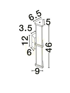 CONIL lampă de perete de Luces Exclusivas LE45978 small 4