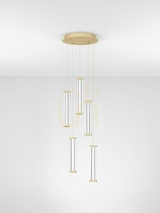 CONIL Luces Exclusivas Lampă suspendată LE45995 small 1