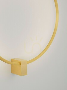Aplică LED aurie Luces Exclusivas DRASIRA LE46036, 50 cm small 5
