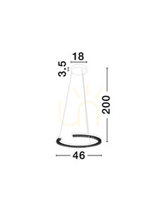MAHON Luces Exclusivas Lampă suspendată LE46095 small 4