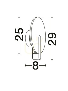 MAIRANA lampă de perete de Luces Exclusivas LE46109 small 1