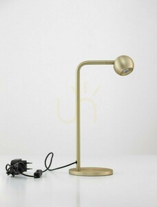 Lampă de birou LED PUCARANI Luces Exclusivas LE46133, aurie, 3000 K small 1