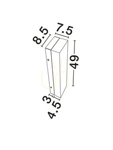 RIELVES Luces Exclusivas lampă de perete LE46137 small 5