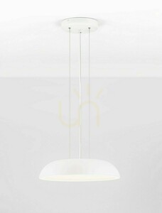 Lustră suspendată LED Luces Exclusivas VENCID LE46215, alb, Ø 45 cm, 25 W, 1765 lm, 3000 K, dimabilă TRIAC small 2