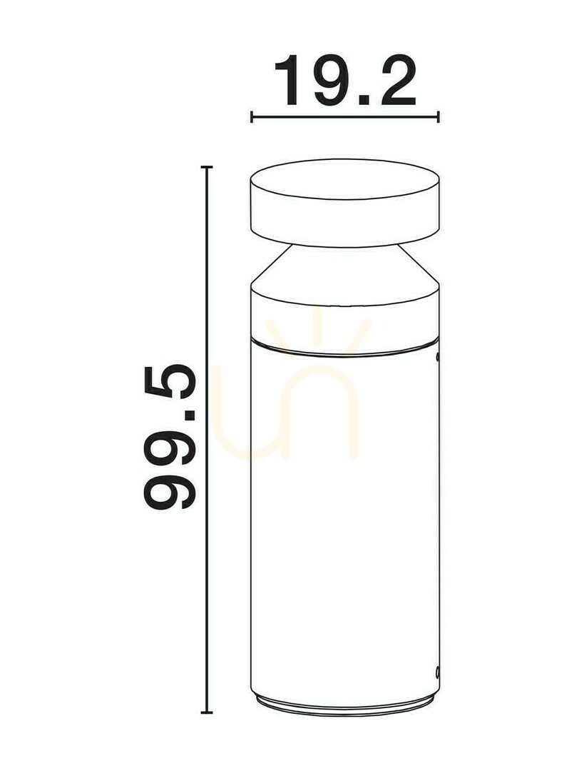 Afişa BLANES Luces Exclusivas Stâlp de iluminat LE62066 BLANES Luces Exclusivas Stâlp de iluminat LE62066