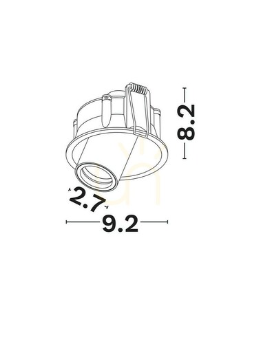 Verifica Lentile de plafon CANGAS Luces Exclusivas LE62196