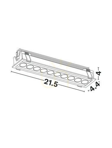 Verifica CARCAIX Luces Exclusivas Plafon Mesh LE62232