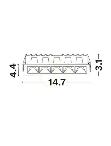 Verifica CARMON Luces Exclusivas Plafon Mesh LE62239