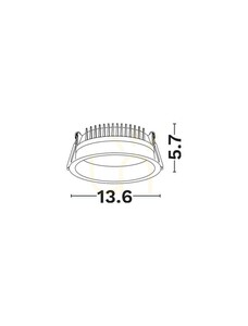 Spot încastrat COCENT Luces Exclusivas LE62349 small 1