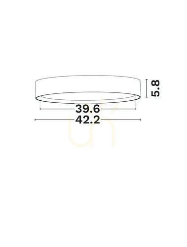 Verifica EIBAR Luces Exclusivas Plafon Mesh LE62446