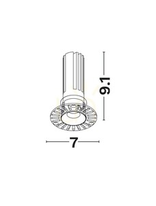 PRIEGO Luces Exclusivas Plafon Mesh LE62549 small 2
